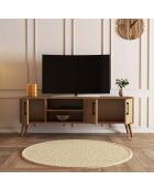 Meuble TV Exxen1586 chêne - 150x52x34 cm