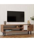Meuble TV Avila pin - 120x38x30 cm