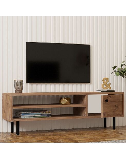 Meuble TV Avila pin - 120x38x30 cm