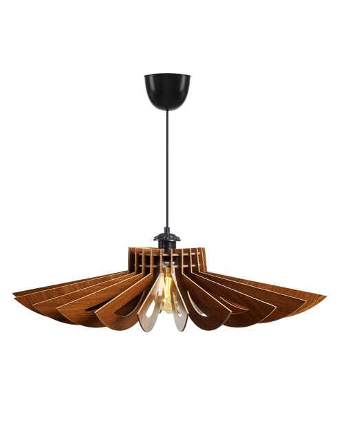 Suspension 159 noyer - D.52x11x45 cm