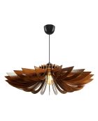Suspension 159 noyer - D.52x11x45 cm