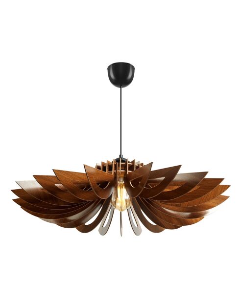 Suspension 159 noyer - D.52x11x45 cm