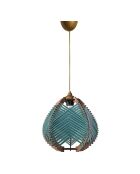 Suspension YL231 bleue - 30x25x70 cm