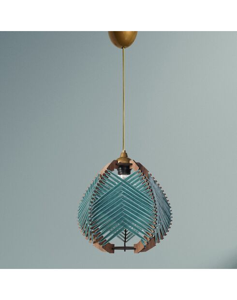 Suspension YL231 bleue - 30x25x70 cm