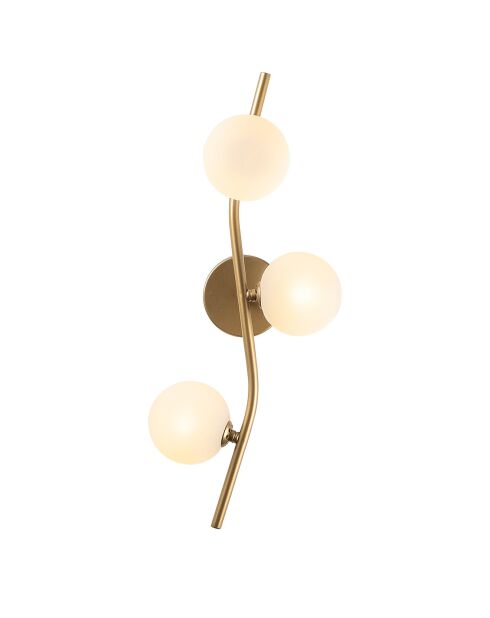 Antieke wandlamp 7147 - 23x19x55 cm