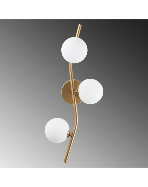 Antieke wandlamp 7147 - 23x19x55 cm