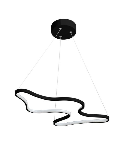 Lustre Ligo noir - 35x46x2 cm