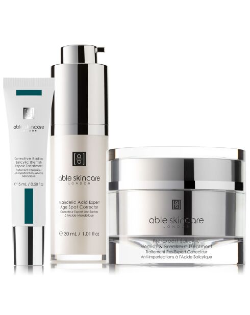 Anti-Spot Expert Concealerset + Herstellende Behandeling tegen puistjes + Pro-Expert Anti-Blemish Corrector Treatment - 3 stuks