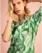 Robe Délia verte