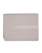 Drap de bain gauffré en Coton Bio lavande - 150x100 cm