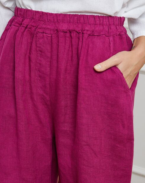 Bermudas 100% lino Alafolie parma