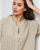Robe 100% Lin Belinda beige