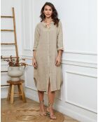 Robe 100% Lin Belinda beige