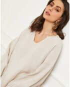 Blouse 100% Lin Celiane beige