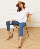 Blouse 100% Lin Celiane blanche