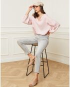 Blouse 100% Lin Celiane rose