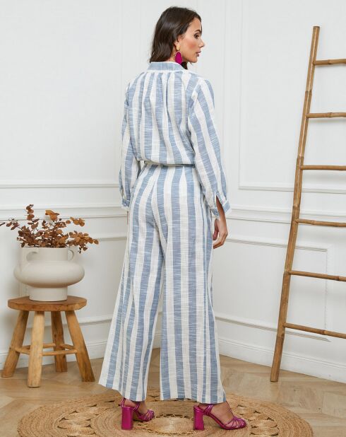 Ensemble Deffy bleu/blanc