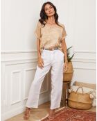 Top 100% Lin Fabioza camel
