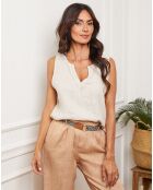 Top 100% Lin Harley beige