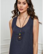 Robe 100% Lin Hemar marine