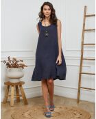 Robe 100% Lin Hemar marine