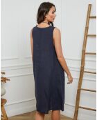 Robe 100% Lin Hemar marine