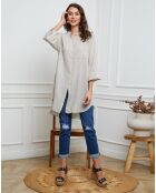 Tunique en Lin mélangé Hypso beige