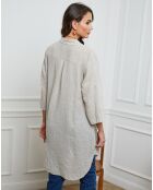 Tunique en Lin mélangé Hypso beige