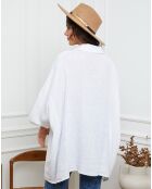 Chemise 100% Lin Ivly blanche