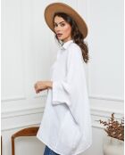 Chemise 100% Lin Ivly blanche