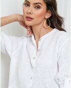 Chemise 100% Lin Jimenez blanche