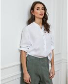 Chemise 100% Lin Jimenez blanche