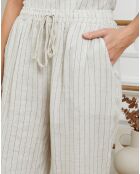 Pantalon 100% Lin Joujou beige