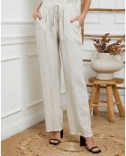 Pantalon 100% Lin Joujou beige