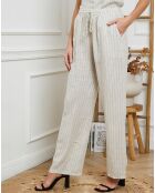 Pantalon 100% Lin Joujou beige