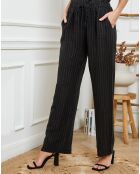 Pantalon 100% Lin Joujou noir