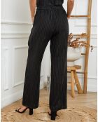 Pantalon 100% Lin Joujou noir