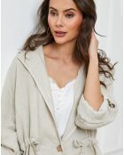 Veste 100% Lin Laurine beige