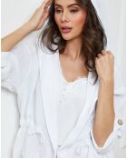 Veste 100% Lin Laurine blanche