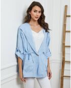 Veste 100% Lin Laurine ciel