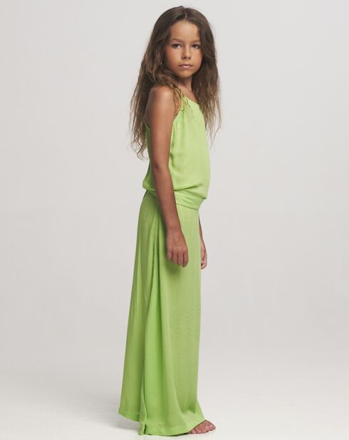 Robe Longue Anna verte