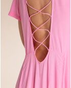 Robe Longue Bardo rose