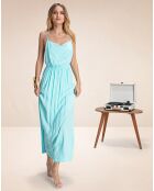 Robe Longue Chaplin bleue