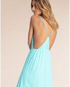 Robe Longue Chaplin bleue