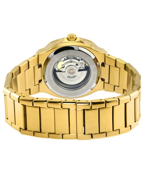 Potente Automatic Gold Steel herenhorloge