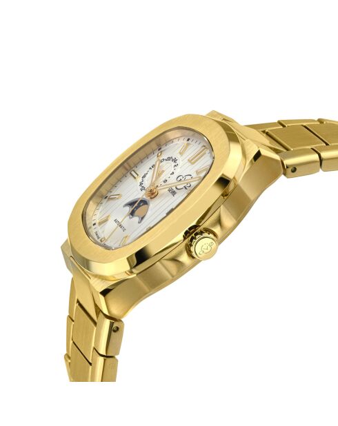 Potente Automatic Gold Steel herenhorloge