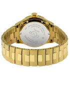 Montre Giromondo Homme Quartz en Acier dorée