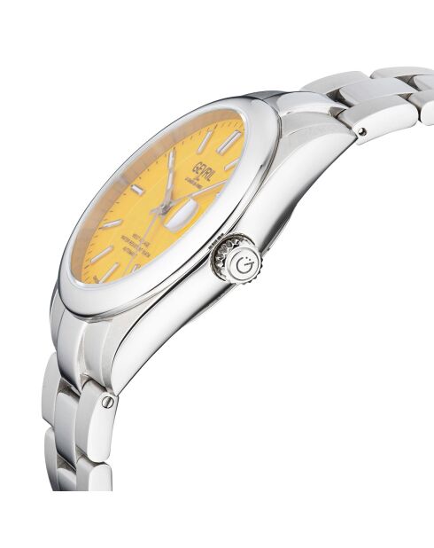 Montre West Village Homme Automatique en Acier argentée
