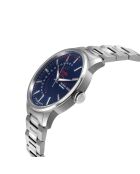 Guggenheim automatisch zilverstalen herenhorloge