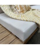Salon de jardin Douro beige/naturel/noir